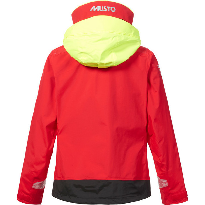 2024 Musto Frauen BR1 Segeljacke & Hose 2.0 Kombi-Set 82405B - Rot / Black